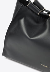 Nappa Leather Top Handle Bag