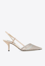 70 Rope Slingback Pumps