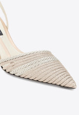 70 Rope Slingback Pumps
