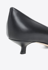 Court 40 Calf Leather Pumps
