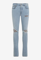 Ripped Skinny-Fit Jeans