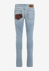 Ripped Skinny-Fit Jeans