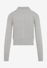Medeola Knit Polo Sweater