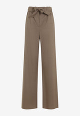 Salpa Wide-Leg Bow Pants