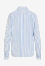 Accenni Long-Sleeved Stripe Shirt