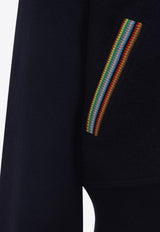 Wool Zip-Up Cardigan