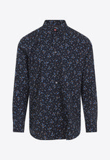 Patterned Long-Sleeved Shirt