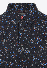 Patterned Long-Sleeved Shirt