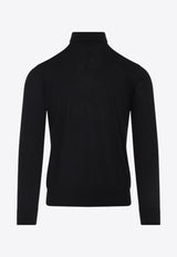 Cashmere High-Neck in Cashmere and Silk