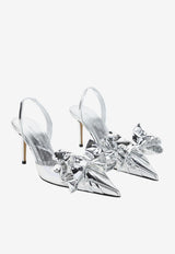 La Cadeau 85 Wrapped Leather Pumps