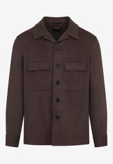 Cashmere Silk Overshirt