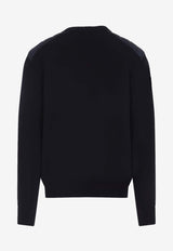 Virgin Wool Pullover Sweater