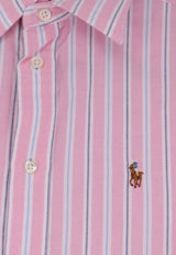 Logo-Embroidered Buttoned Shirt