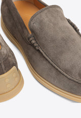 Suede Leather Loafers