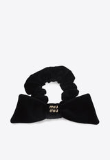 Hair Scrunchie with Branded-Bow