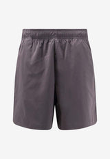 Logo-Stud Bermuda Shorts