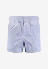 Elasticated Striped Shorts