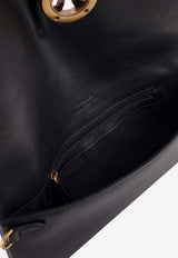 Click Soft Horizontal Leather Crossbody Ba