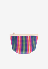 Powden Striped Clutch