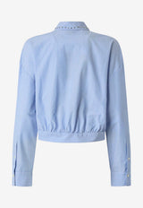 Logo-Embroidered Buttoned Shirt