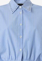 Logo-Embroidered Buttoned Shirt