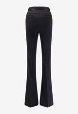 Tailored Straight-Leg Pants