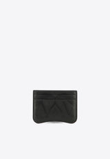 Alexander McQueen The Seal Leather Cardholder 7792241X30T1000_61116 Black