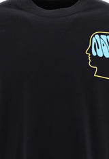 Brain Dead The Now Movement Printed T-shirt Black F23T00003564BLK_61249