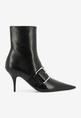 Balenciaga Knife 80 Pointed Ankle Boots Black 762297WBCW21081_62146