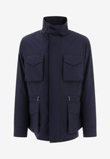 Dolce & Gabbana Technical Safari Field Jacket Blue G9WN5TFUS0DB0665_62711