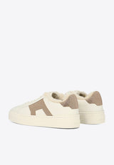 Santoni Leather Low-Top Sneakers WBGT61183PNNPSXCI50_66067