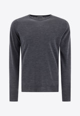 John Smedley Marcus Crewneck Sweater Gray MARCUSCHARCOAL_66236