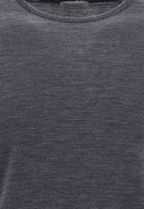 John Smedley Marcus Crewneck Sweater Gray MARCUSCHARCOAL_66236