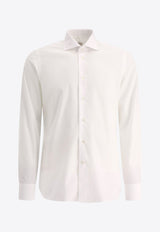 Borriello Napoli Marechiaro Classic Buttoned Shirt White 14011BIANCO_67855