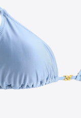 GANNI String Bikini Top A6048561_68507 Blue