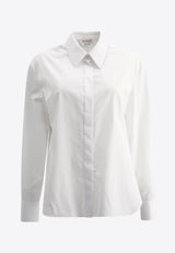 Alexander McQueen Classic Long-Sleeved Shirt 767940QAAAD9000_68797 White