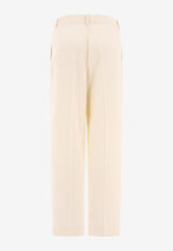 Toteme Ribbed Tailored Pants White 243-WRB0202-FB0191188_68728