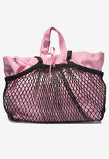 Balenciaga 24/7 Nylon and Mesh Tote Bag Pink 7918092AA465869_69083
