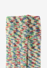 A.P.C. X JW Anderson Knitted Wool Socks Multicolor WOAPE-M21049SAA_58399
