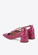 A.Bocca Two for Love 45 Patent Leather Pumps Fuchsia AB2019VERNICE CICLAMINO_57339