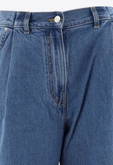 Givenchy Logo Oversized Jeans BW514A5Z1F402_69390 Blue