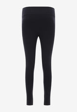Balenciaga Reflective Logo Sports Leggings Black 7932944E2B91081_69461