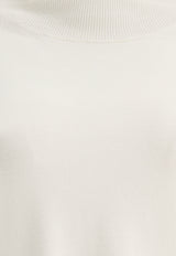 Jil Sander High-Neck Wool Sweater White J04GP0002J14532109_69332