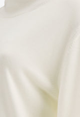 Jil Sander High-Neck Wool Sweater White J04GP0002J14532109_69332