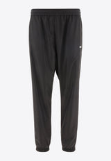 MSGM Logo Print Track Pants Black 3340MP06X22751099_41855