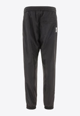 MSGM Logo Print Track Pants Black 3340MP06X22751099_41855
