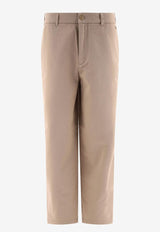 Acne Studios Face Patch Logo Pants Beige CK0110AE0_69070