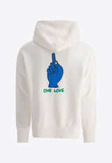 Sacai Gonz One Love Hooded Sweatshirt White 24-0815S101_70720