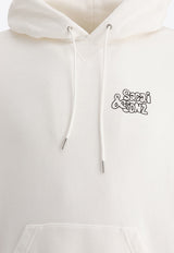 Sacai Gonz One Love Hooded Sweatshirt White 24-0815S101_70720