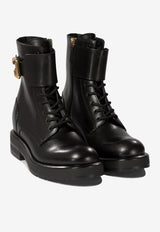 Chloé Coddington Combat Boots Black C24W06ULU001_72035
